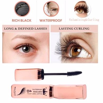 Million Lotus Waterproof, Long-lasting, curling, Easy to color, stretch and thicken mascara details Picture