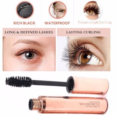 "Million Lotus Factory Direct sales, waterproof, long-lasting, easy to apply, no smudge mascara details Picture