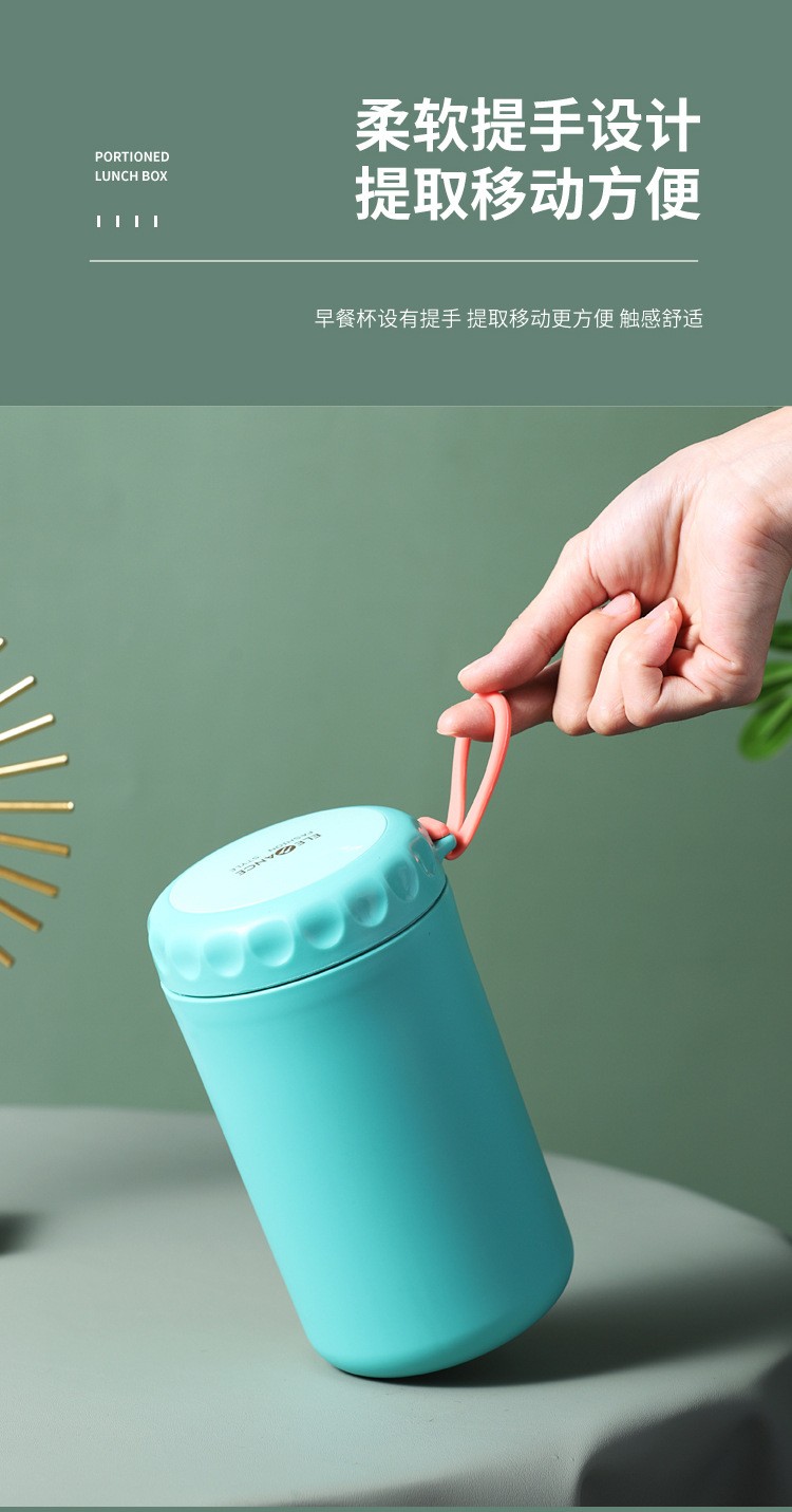 Stainless steel insulated soup cup 750ml sealed leak-proof cup, stewing pot, office worker breakfast porridge cup, portable cup -8 detail image 9