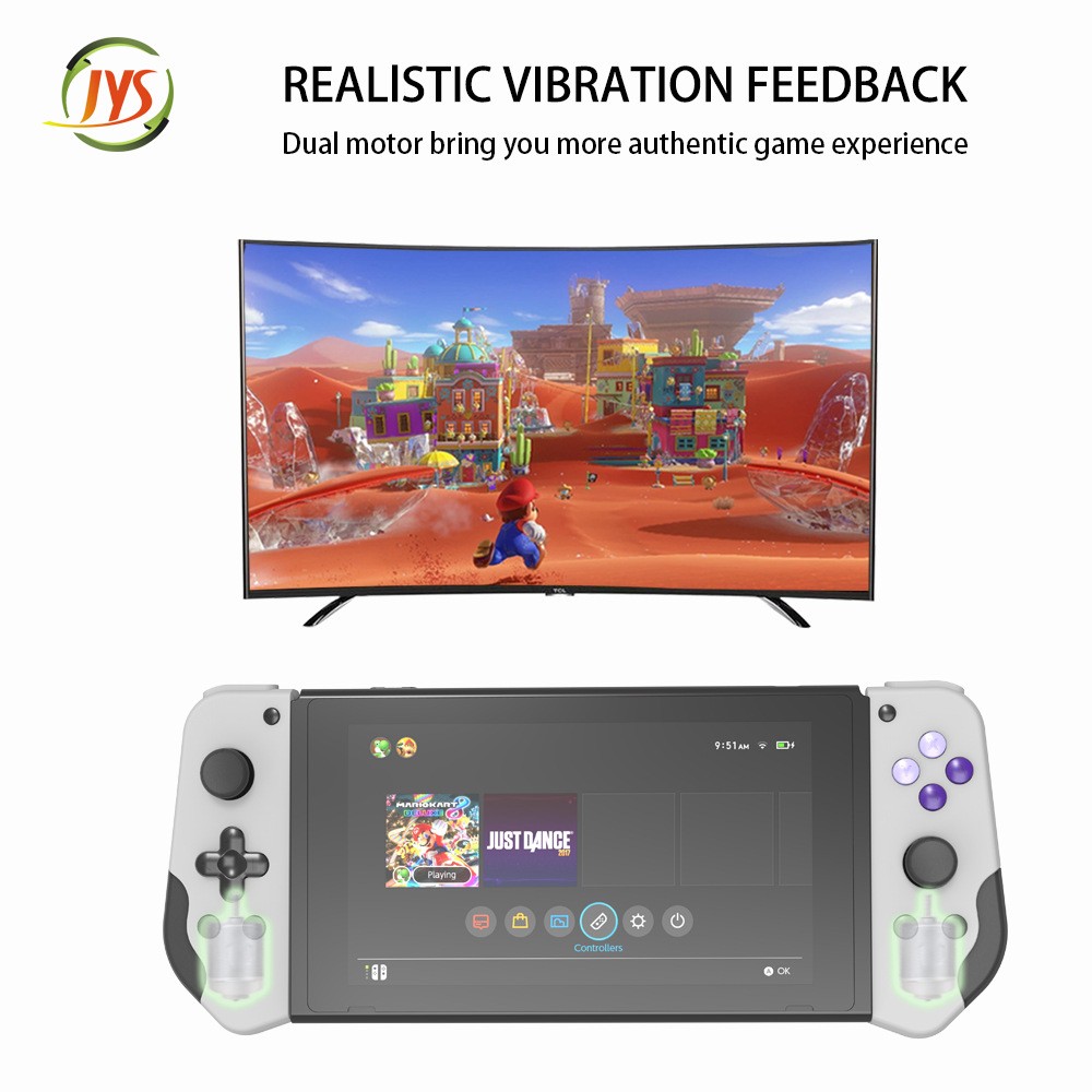 JYS private model JOY CON left and right Bluetooth controller with screenshot vibration dual Turbo continuous transmission Switch controller detail image 10