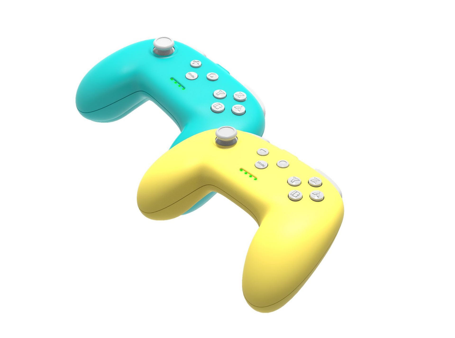 switch pro无线蓝牙游戏手柄NS lite迷你握把手把 双振动喷橡胶油详情图14