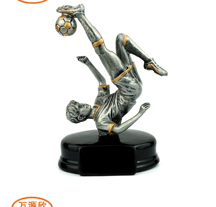 Custom-made trophies, upside-down golden hook award trophies, metal trophies, crystal awards, and football awards undefined