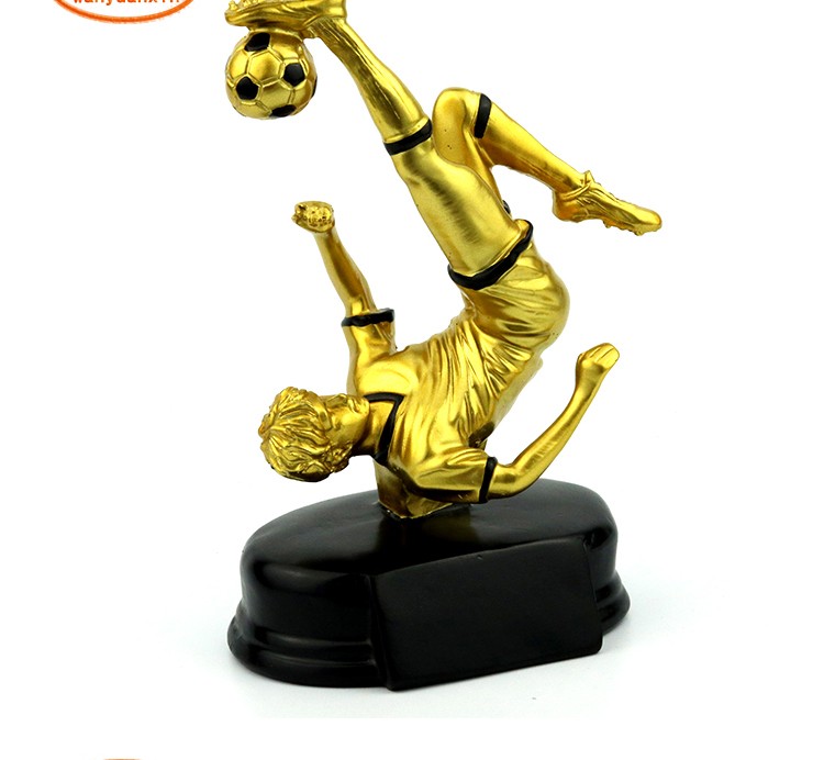 Custom-made trophies, upside-down golden hook award trophies, metal trophies, crystal awards, and football awards Specification drawing
