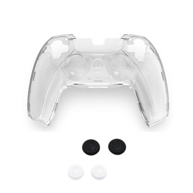 PS5 gamepad crystal Case with rocker cap PS5 gamepad protection case PS5 Split PC Transparent protection hard case