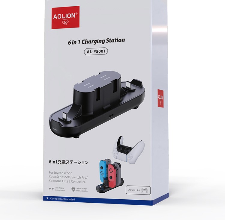 ps5手柄充电底座 switch joy-con 左右小手柄座充 ps5底座详情图16