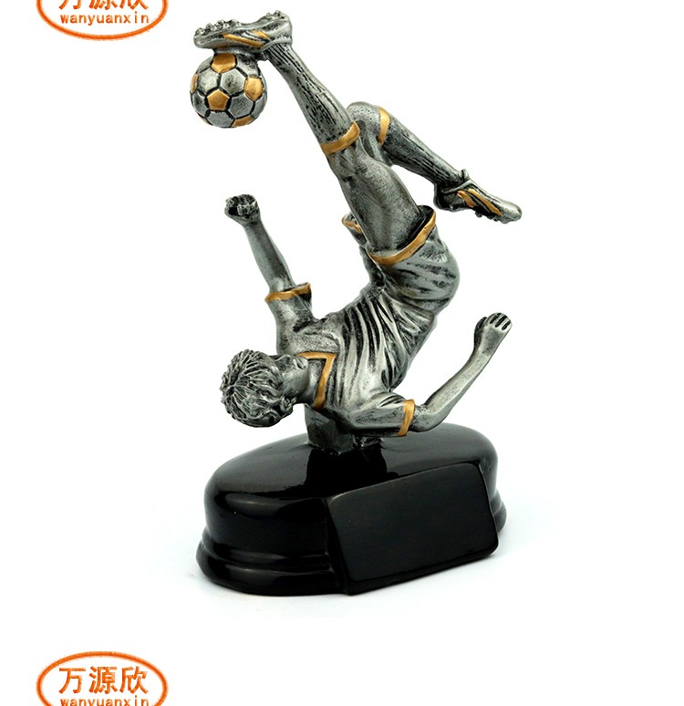 Custom-made trophies, upside-down golden hook award trophies, metal trophies, crystal awards, and football awards undefined