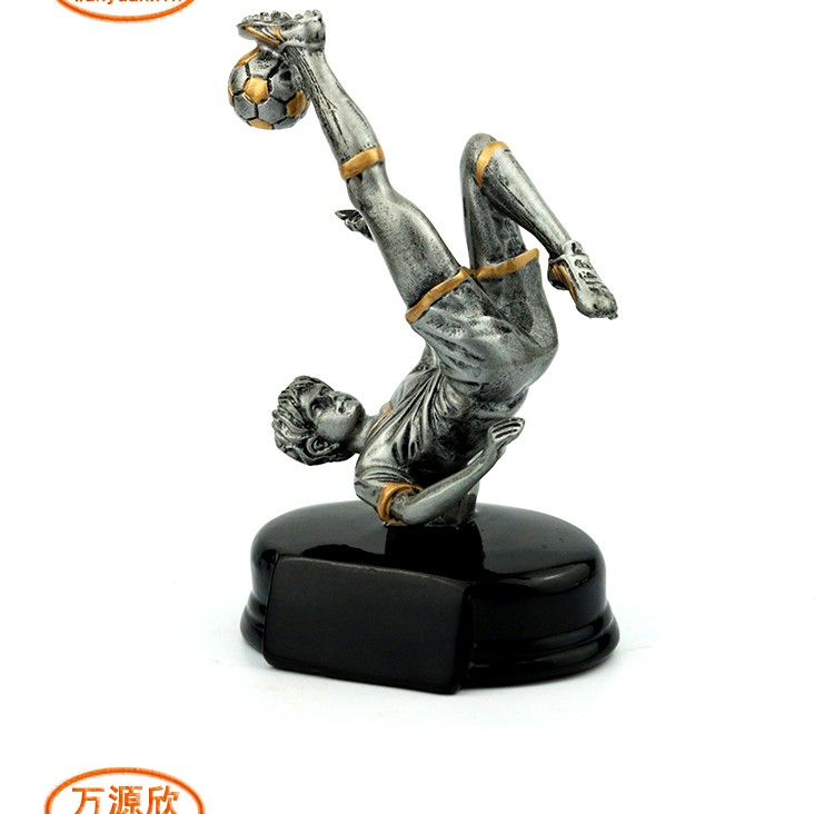 Custom-made trophies, upside-down golden hook award trophies, metal trophies, crystal awards, and football awards undefined
