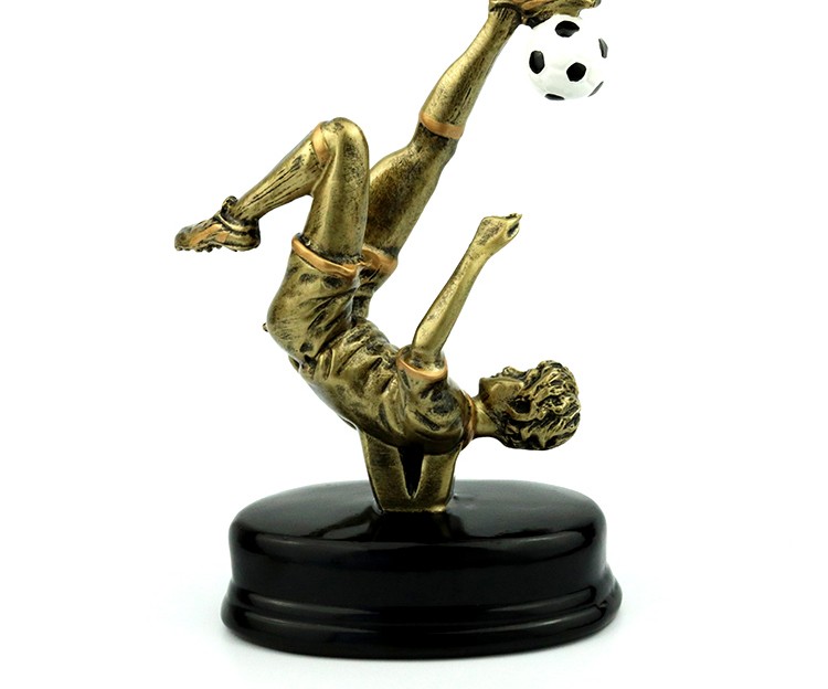 Custom-made trophies, upside-down golden hook award trophies, metal trophies, crystal awards, and football awards undefined