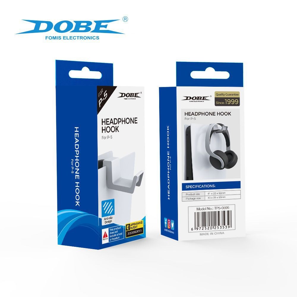 PS5游戏主机挂式支架耳机收纳挂架PS5主机侧挂架头戴式耳机挂架详情图6