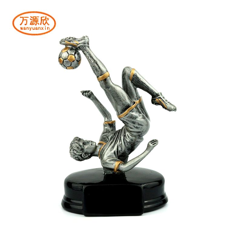Custom-made trophies, upside-down golden hook award trophies, metal trophies, crystal awards, and football awards Specification drawing