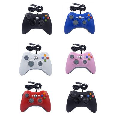 XBOX360 Wired gamepad USB vibrating gamepad PC wired gamepad