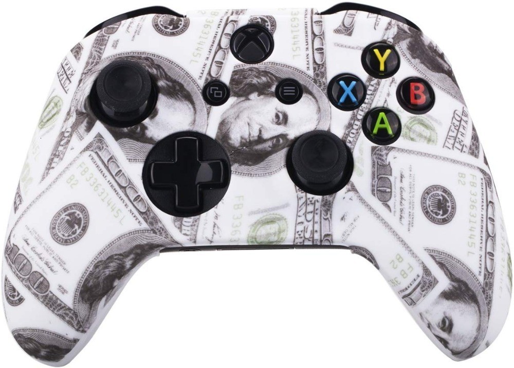 XBOX ONE/XBOX ones Camouflage smooth silicone case Protective case Controller case with joystick cap included detail image 14