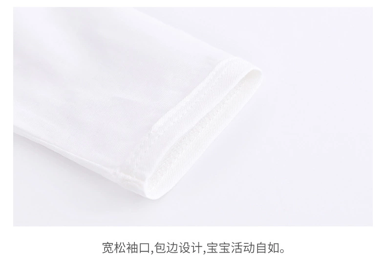 2020新款夏季纯棉纱布婴幼儿哈衣按扣档爬服婴幼儿和尚服宝宝内衣详情图10