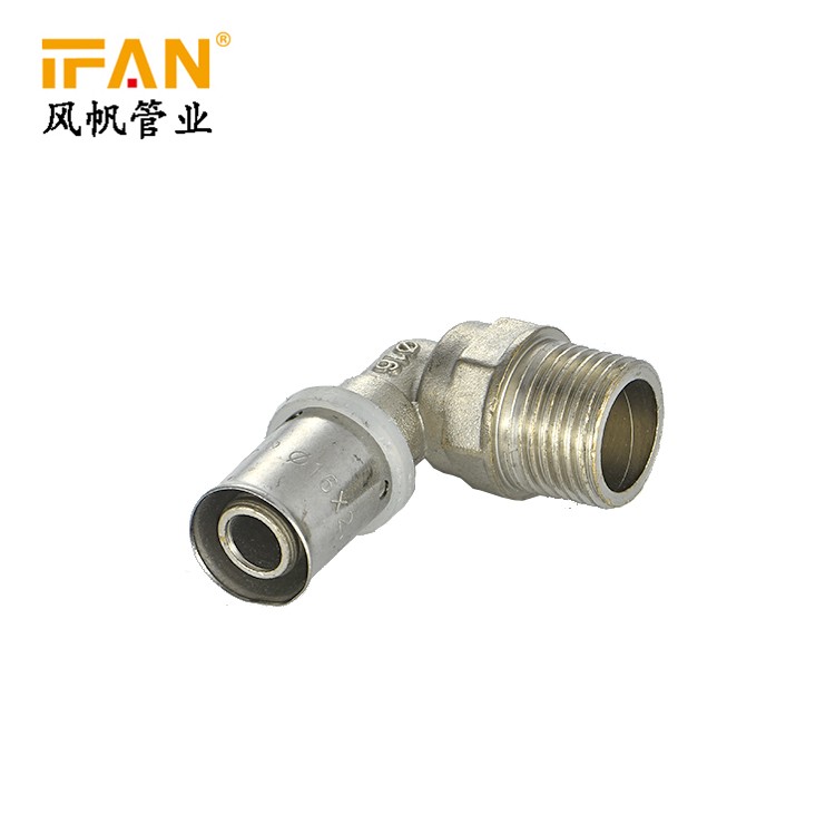 IFAN compression pipe fitting Male Elbow L20×1/2M detail image 2