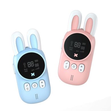 跨境新款兔子儿童对讲机 户外运动无线通话3KM 亲子互动玩具礼物详情图5