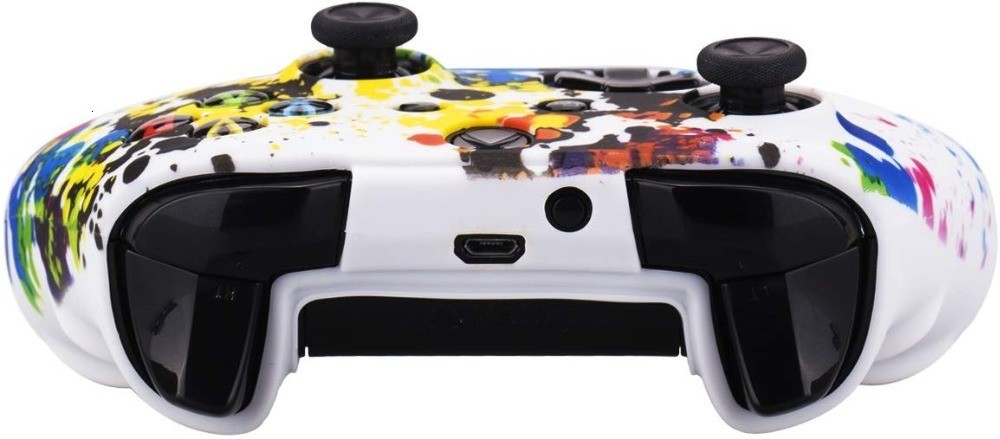 XBOX ONE/XBOX ones Camouflage smooth silicone case Protective case Controller case with joystick cap included detail image 13