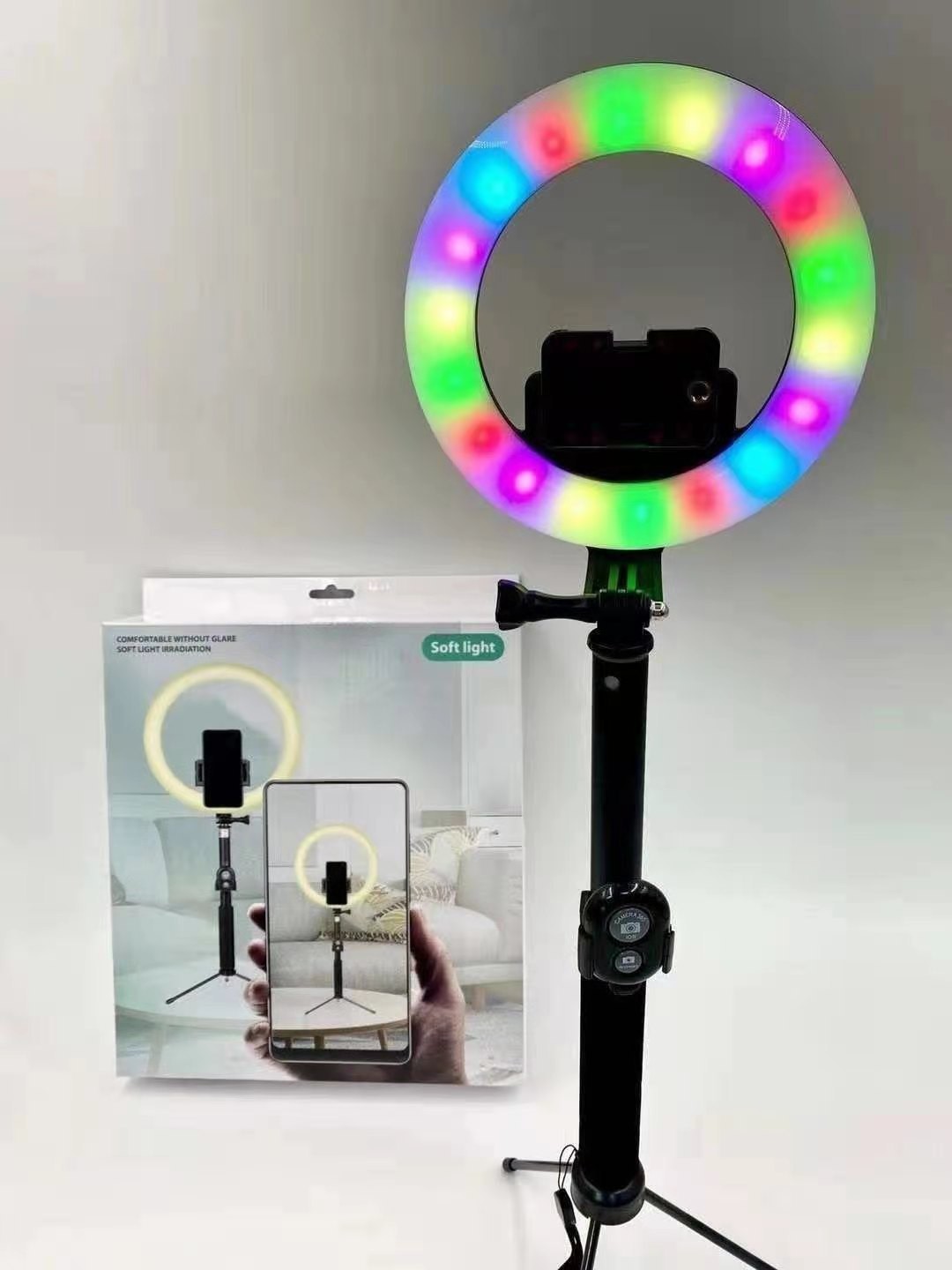 2021 New style fill light, 9-level adjustable fill light for Internet celebrity live-streamers, photography fill light detail image 4