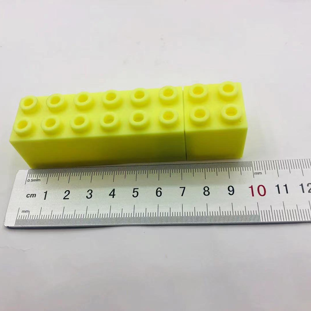 儿童涂鸦乐高荧光笔方块积木造型可拼搭荧光标记笔小号积木笔详情图7
