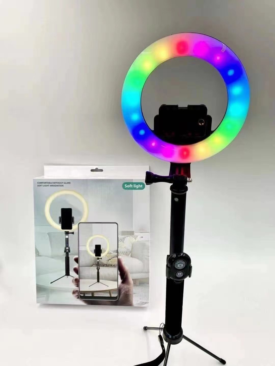 2021 New style fill light, 9-level adjustable fill light for Internet celebrity live-streamers, photography fill light detail image 3