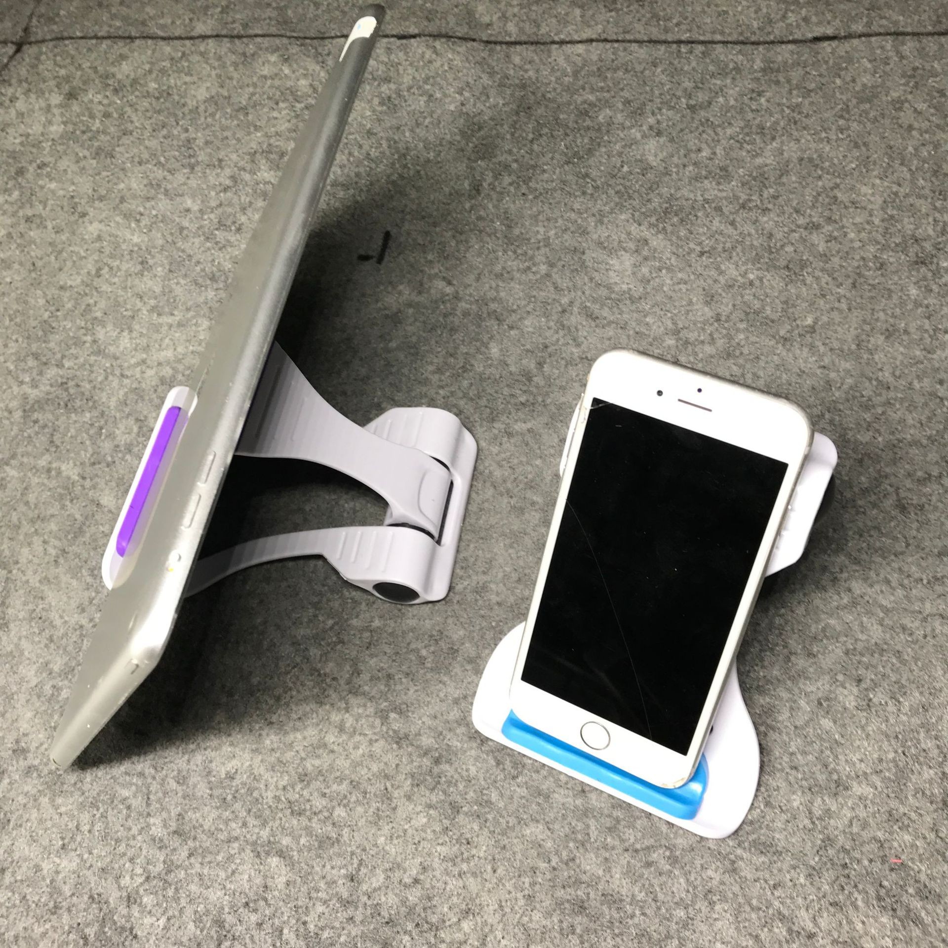 新款跑车手机支架 桌面折叠ipad支架 F1平板支架详情图10