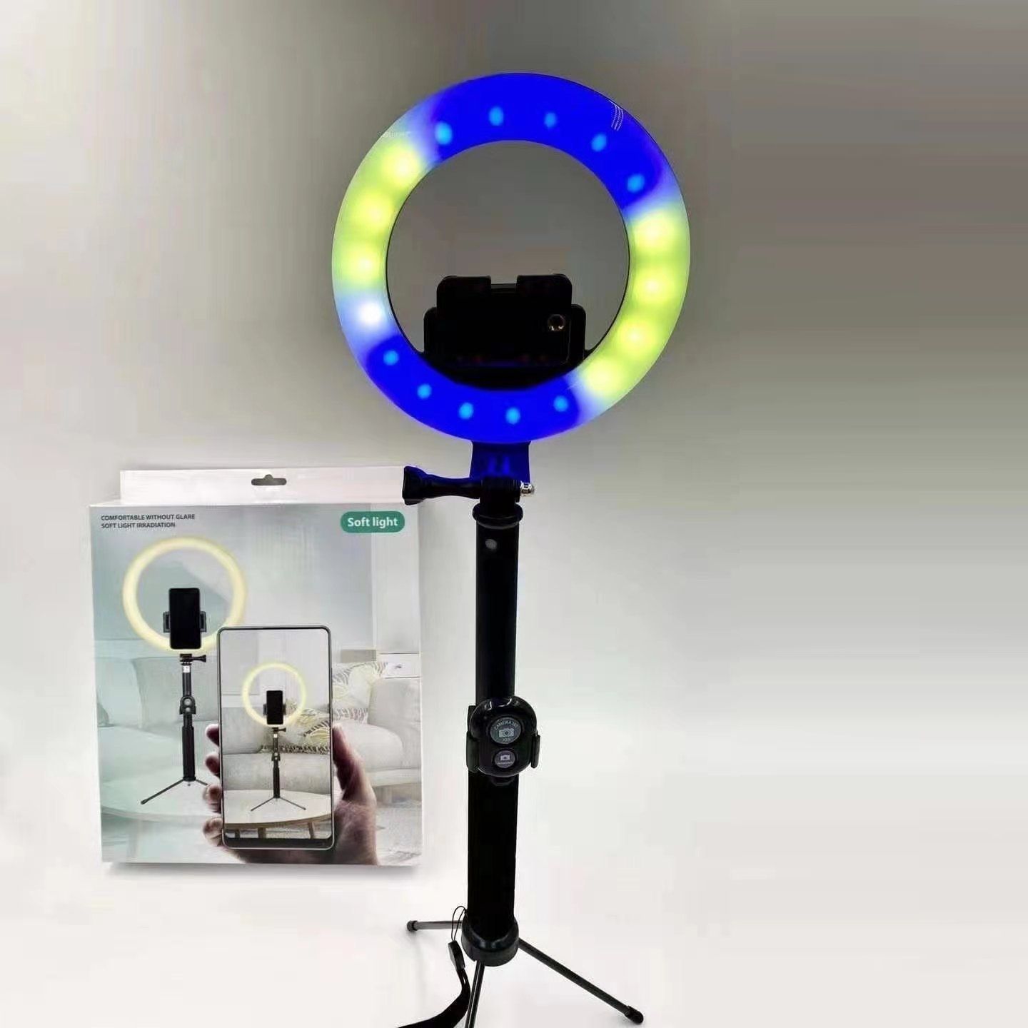 2021 New style fill light, 9-level adjustable fill light for Internet celebrity live-streamers, photography fill light details Picture