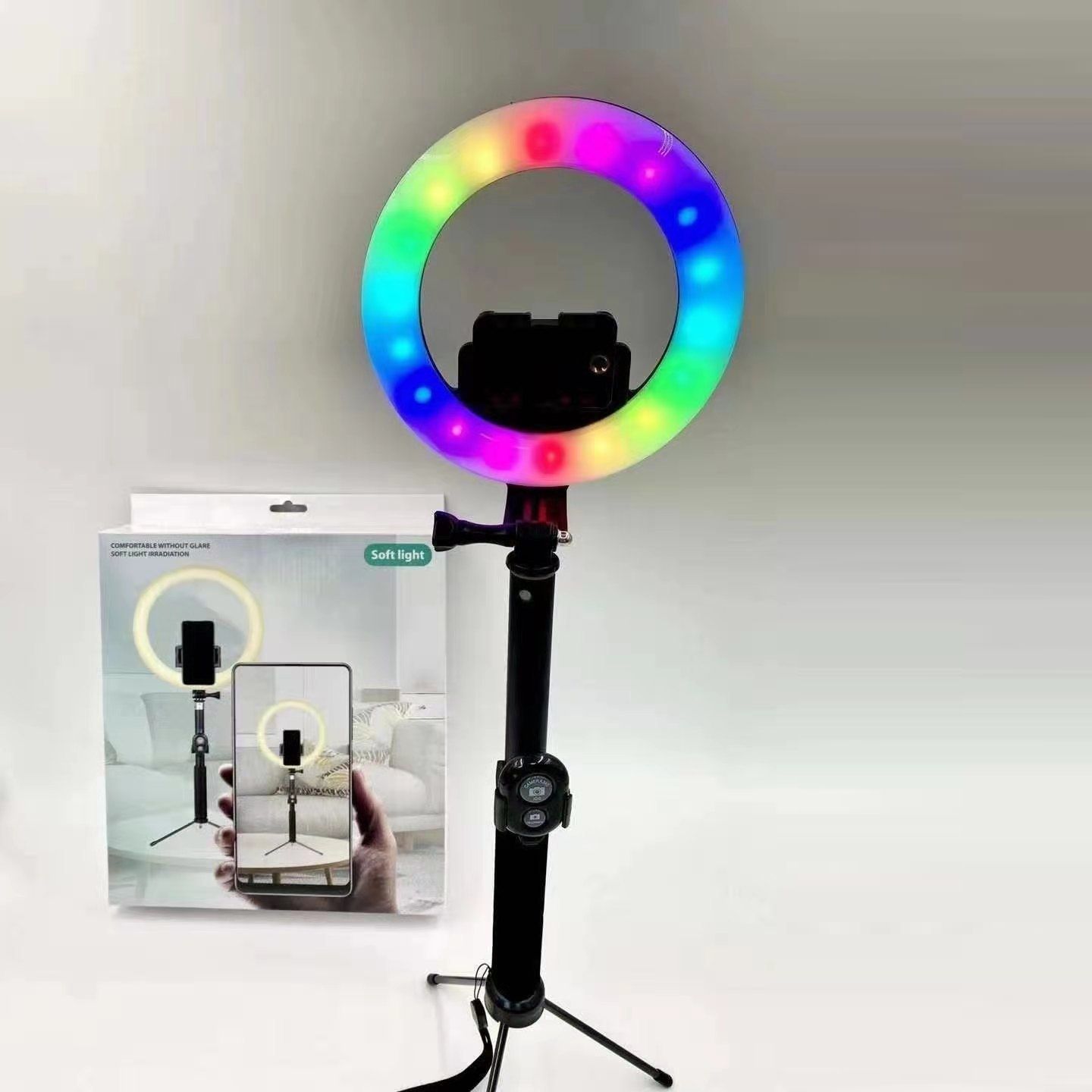 2021 New style fill light, 9-level adjustable fill light for Internet celebrity live-streamers, photography fill light