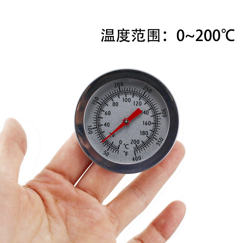 耐高温不锈钢油炸锅食品厨房温度计 油温计油温表糖果温度计详情图1