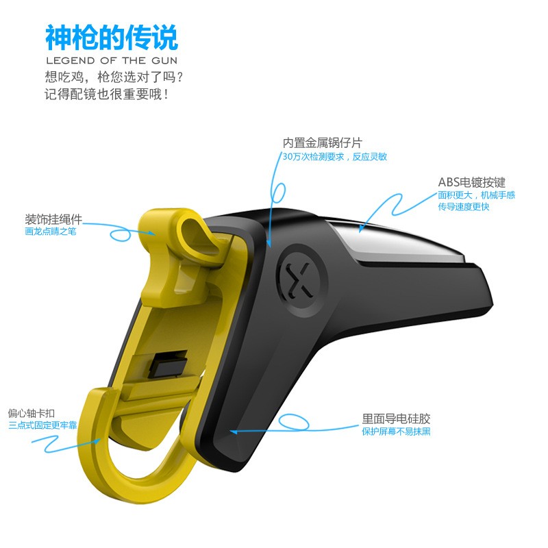 New PUBG game controller with mobile key assistance: Direct sales from the manufacturer of PUBG Kings detail image 5
