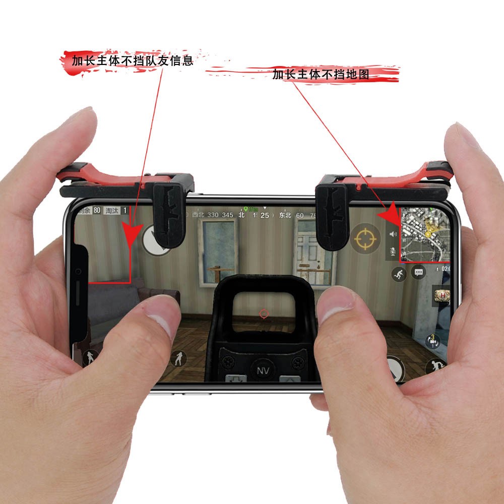 W10 Portable MV four-in-one multi-functional PUBG Movement Magic tool R8S Three-in-one mini gamepad detail image 20