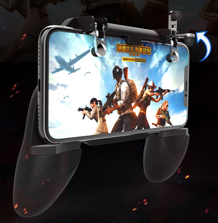 w11 mobile phone PUBG magic tool handle SP positioning r11 buttons four and six fingers to eat PUBG detail image 2