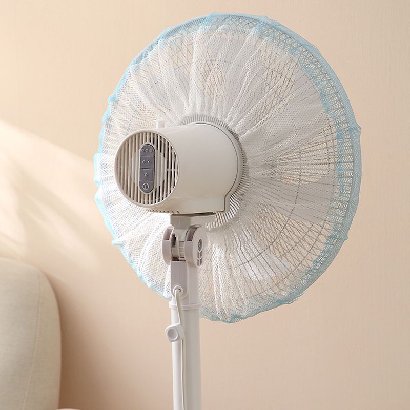 Electric fan cover anti-pinch hand, children's protective net, dust-proof cartoon cover, full package safety protection net cover, children's protection details Picture