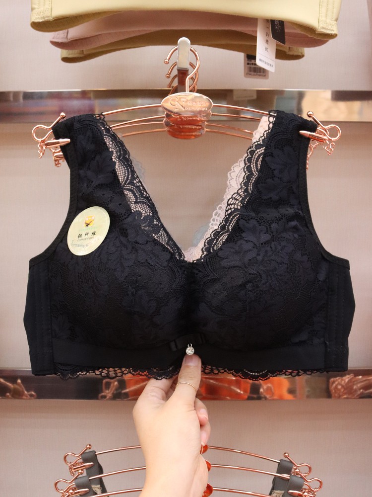 Undergarments for women, small breasts, adjustable type, non-magnetic and non-coil bra, baby cotton retractable accessory bra, vest style bra detail image 7