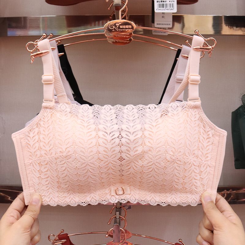 Summer strapless bra for women is a thin, breathable, and breathable design with a small chest that gathers and supports to prevent sagging and exposure