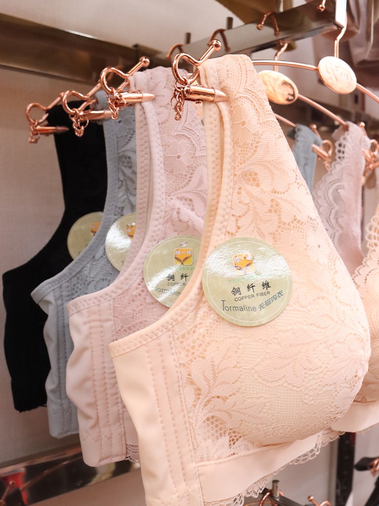 Undergarments for women, small breasts, adjustable type, non-magnetic and non-coil bra, baby cotton retractable accessory bra, vest style bra detail image 6