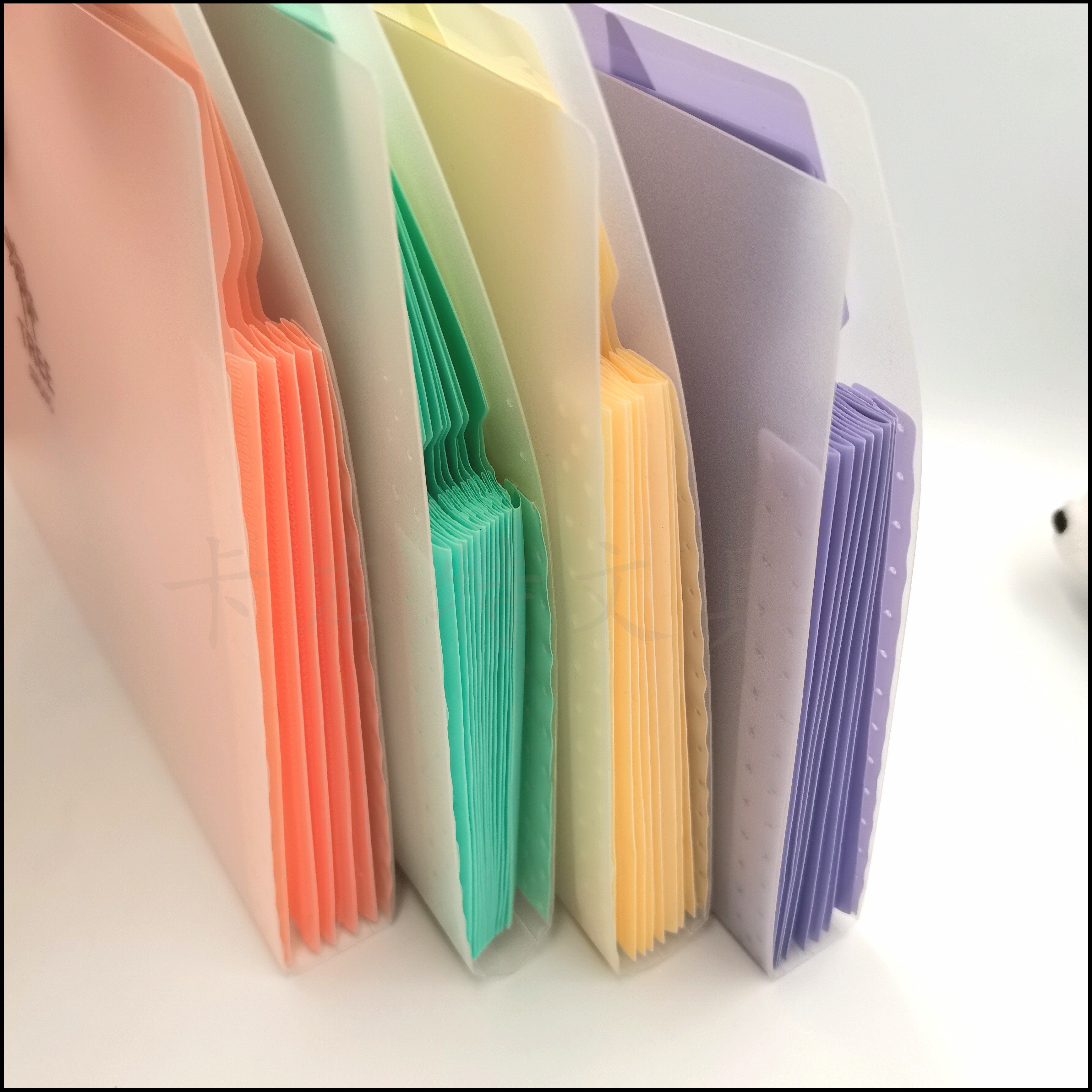 Qingxin Printing 7-grid organ clips, office supplies folders, binding straps, file folders, test paper folders, self-produced and self-sold pic 6