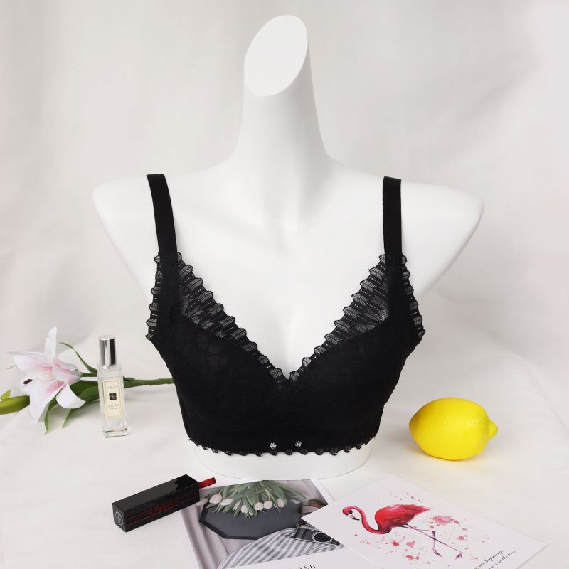 火山能量石内衣女小胸聚拢bra无钢圈调整型文胸上托侧收副乳胸罩细节图