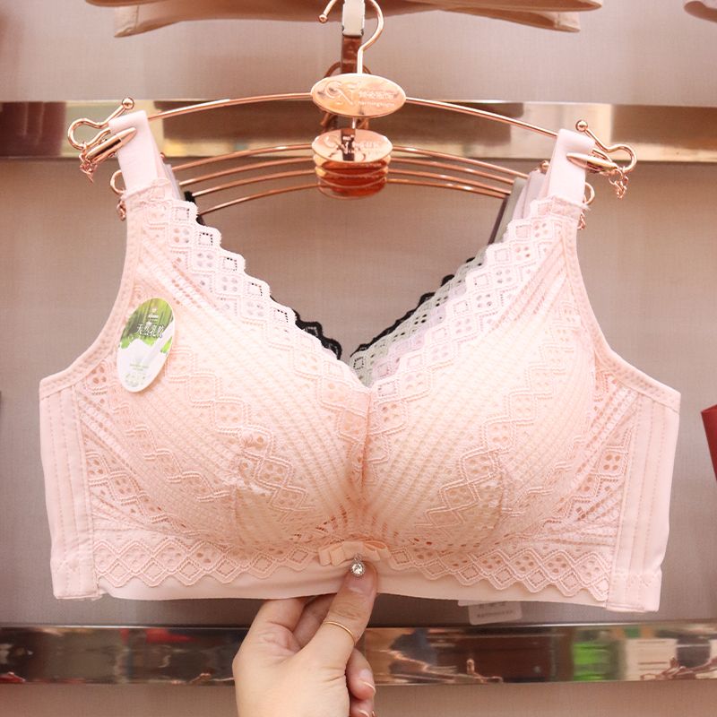 Thin-cup lingerie for women, with a small breast that looks larger and a retractable accessory bra, soft latex cotton breathable bra without underwire Application Scenario