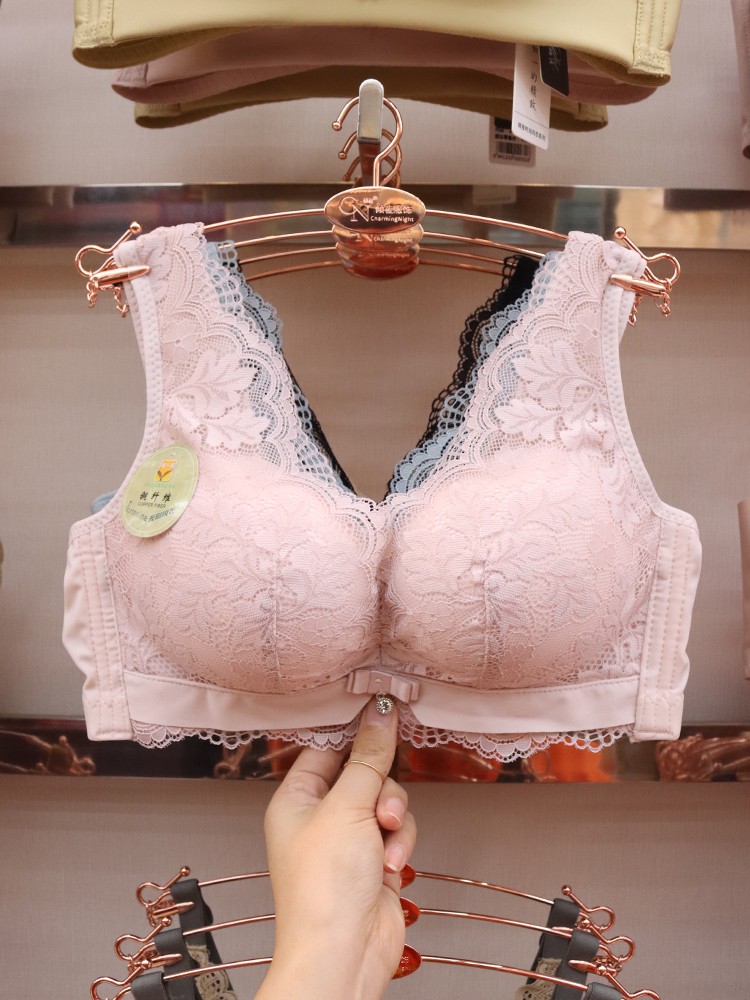 Undergarments for women, small breasts, adjustable type, non-magnetic and non-coil bra, baby cotton retractable accessory bra, vest style bra detail image 9