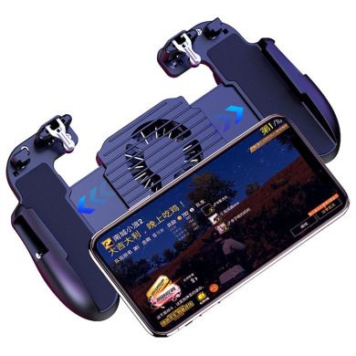 The new battery H5 cooling chicken eating machine H6 game auxiliary six finger chicken eating machine AK16 game controller