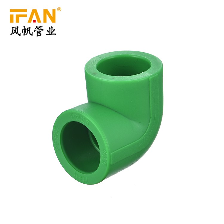IFAN 优质 塑料PPR管件 水管管道 PPR管件 绿色PPR管件弯头详情图2