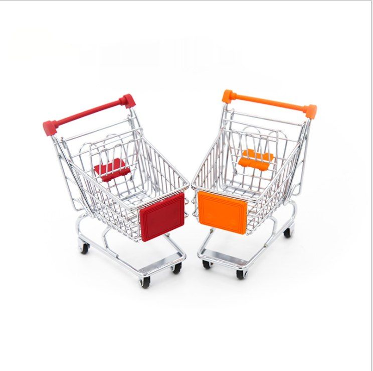 Stock hotel creative supplies tableware wholesale casual shop restaurant bar mini cart French fries basket snack container