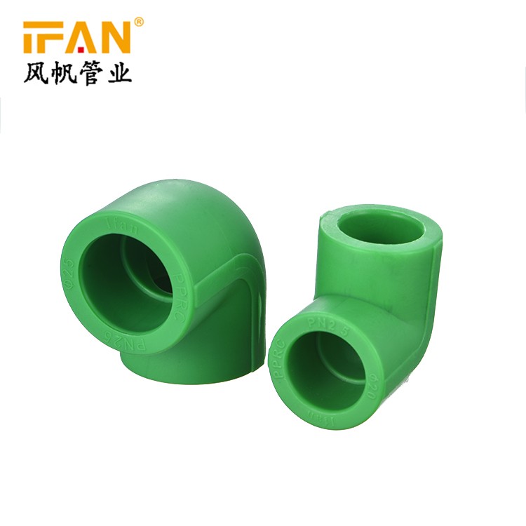 IFAN 优质 塑料PPR管件 水管管道 PPR管件 绿色PPR管件弯头详情图6