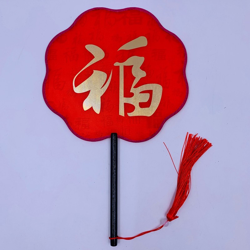 Ancient-style round fans, wedding fans, bride fans, semi-transparent palace fans, Chinese-style round fans, photography and videography detail image 12