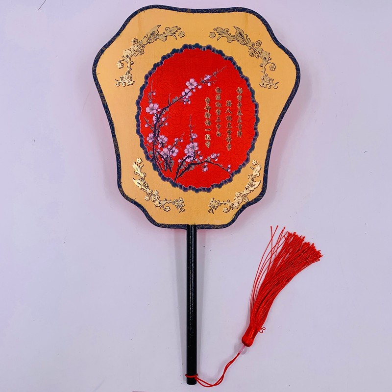Ancient-style round fans, wedding fans, bride fans, semi-transparent palace fans, Chinese-style round fans, photography and videography detail image 9