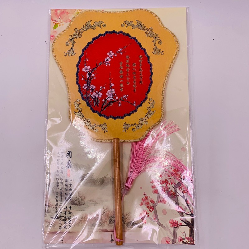Ancient-style round fans, wedding fans, bride fans, semi-transparent palace fans, Chinese-style round fans, photography and videography detail image 16