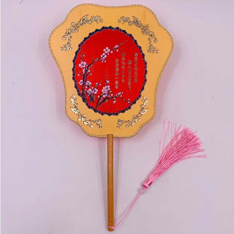 Ancient-style round fans, wedding fans, bride fans, semi-transparent palace fans, Chinese-style round fans, photography and videography detail image 7