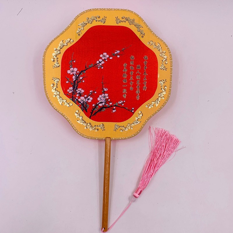 Ancient-style round fans, wedding fans, bride fans, semi-transparent palace fans, Chinese-style round fans, photography and videography detail image 8