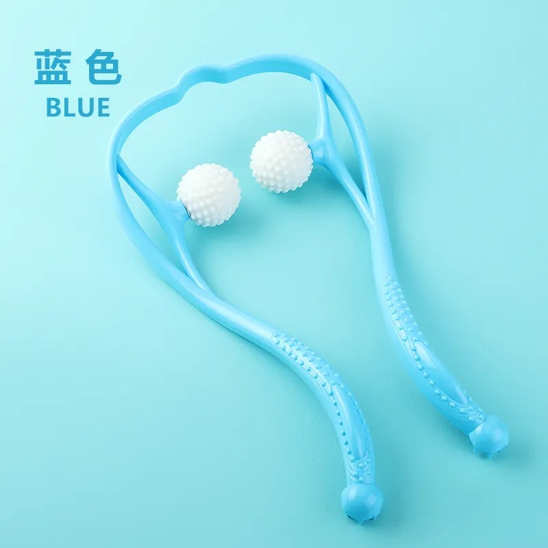 Cervical Spine Massager Manual Home Office Sedentary Fitness Massager Clamp Neck Relax Shoulder Neck Waist Leg Wholesale details Picture