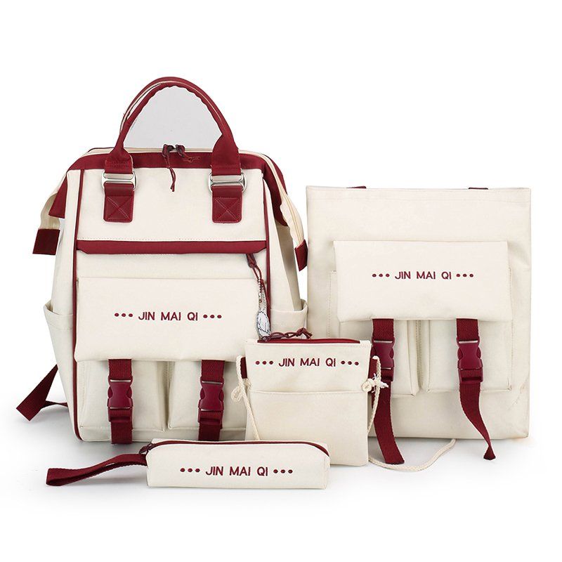 The new euro-american style shoulder bag, student bag, leisure bag, sports bag, four-piece set thumbnail