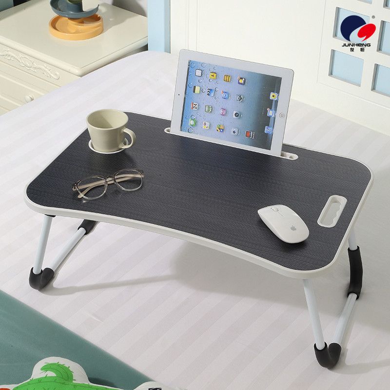 Notebook, bed computer desk, lazy person in the dormitory, foldable multi-functional home, creative plain surface, simple Specification image